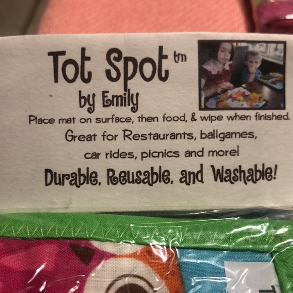 ⬇️⭐️ Tot Spot Washable and Reusable Children’s Placemats - UNISEX - Picture 4 of 12